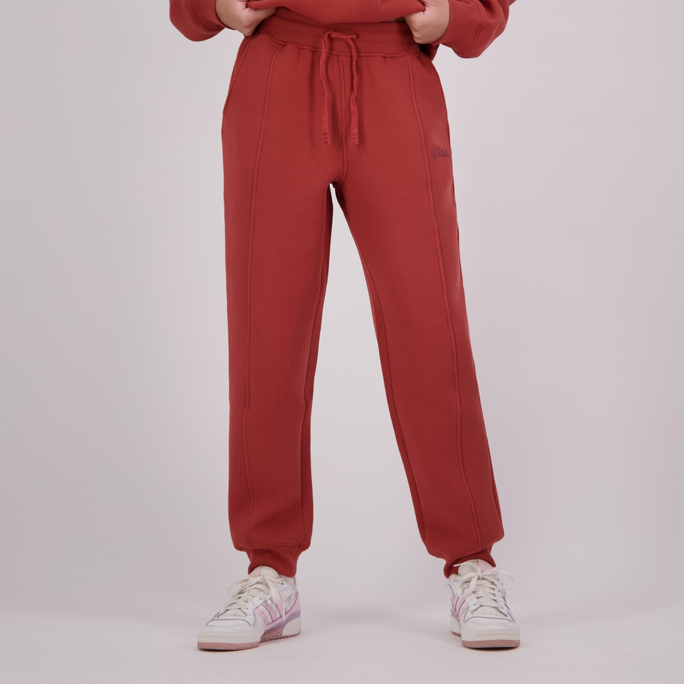 WOMENS SCENE-SET TRACKPANT MARSALA
