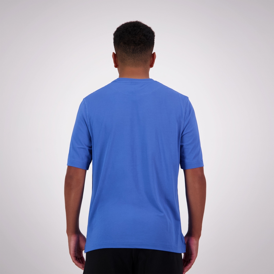 MENS SPORT DEPT. LOGO T-SHIRT BLUE