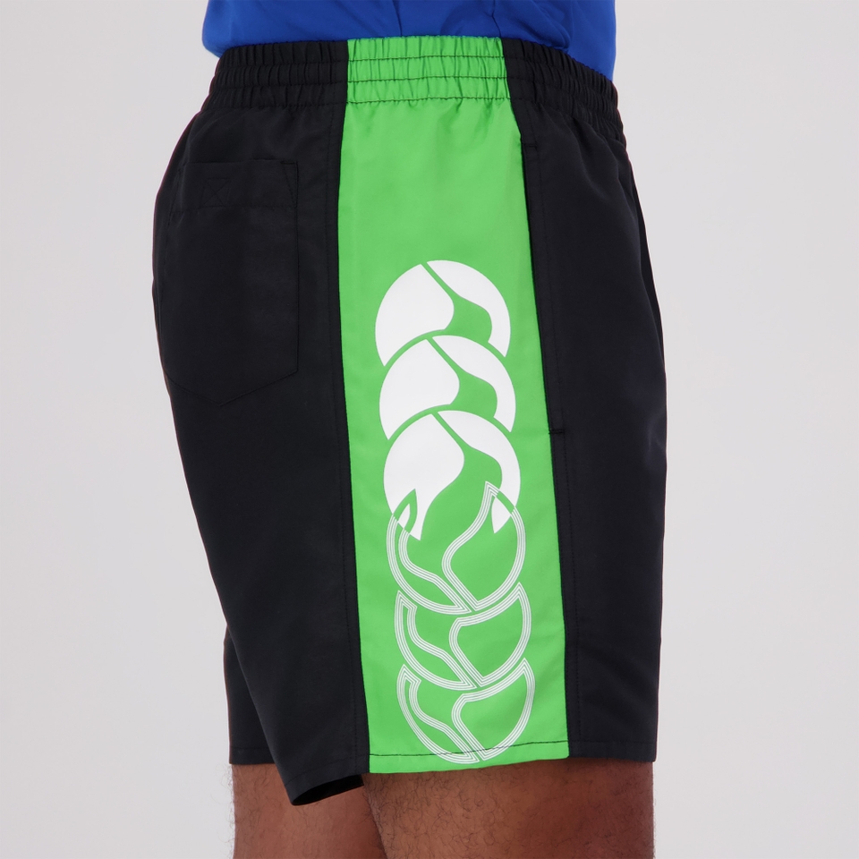 MENS RADIAL PANEL TACTIC SHORT BLACK