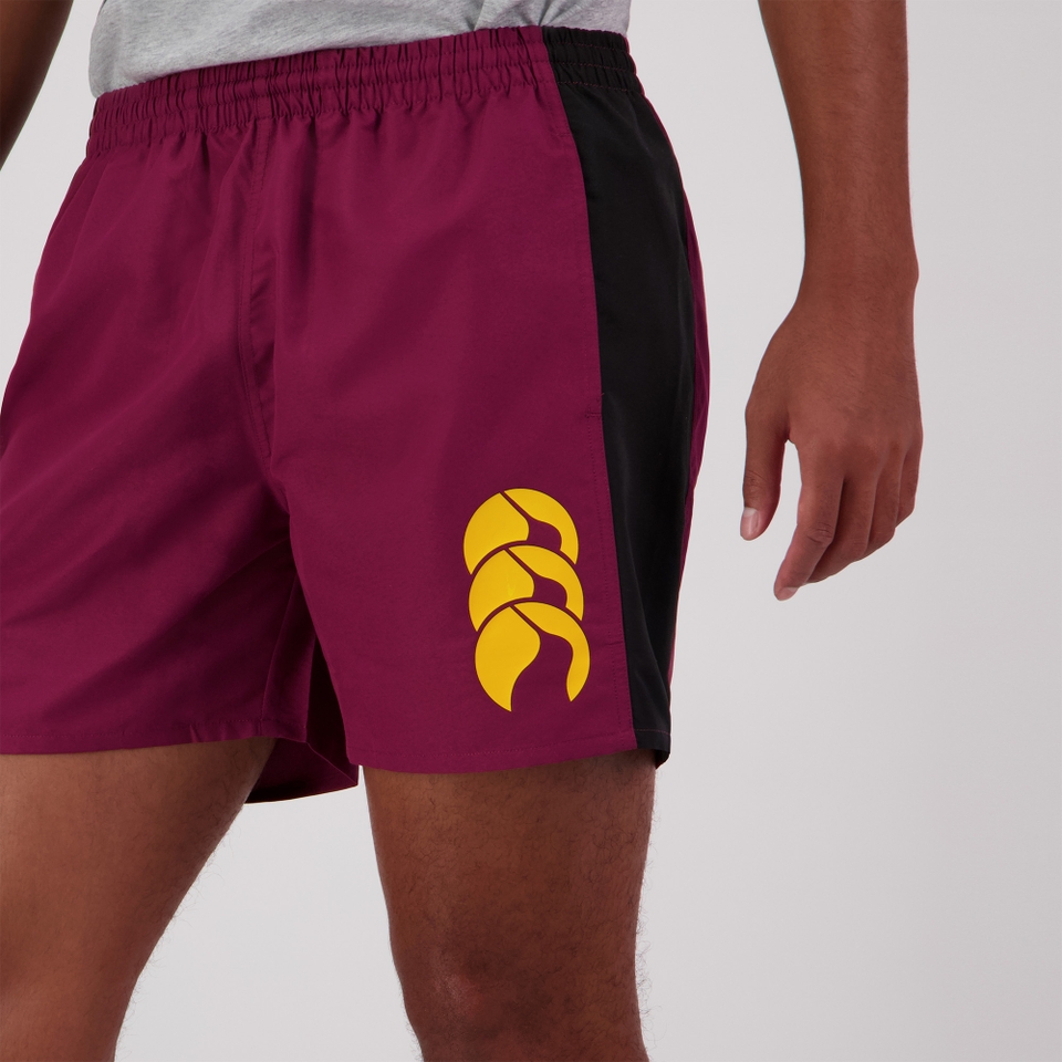 MENS PANEL TACTIC SHORT MAROON