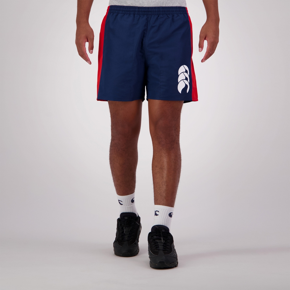 Canterbury of New Zealand M PANEL TACTIC SHORT CCC DENIM BLUE