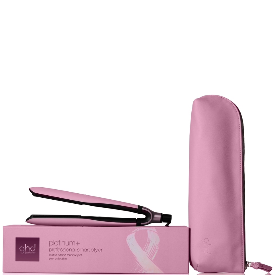 ghd Platinum Limited Edition Hair Straightener Fondant Pink Charity Edition Cult Beauty