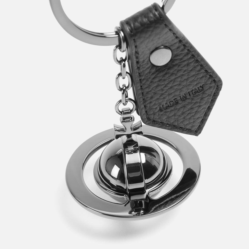 Vivienne Westwood 3D Orb Gunmetal Keyring