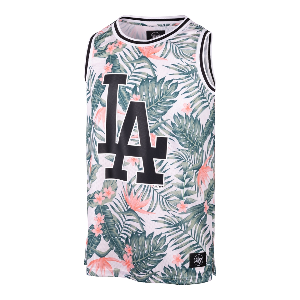 Los Angeles Dodgers MLB '47 GRAFTON Tank - Coastal Floral