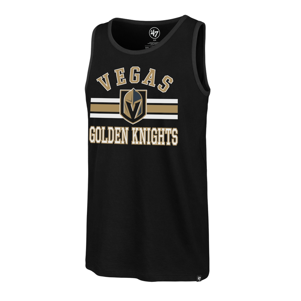 Vegas Golden Knights NHL '47 SUPER RIVAL Tank - Jet Black