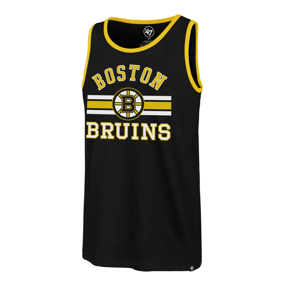 Boston Bruins NHL '47 SUPER RIVAL Tank - Jet Black