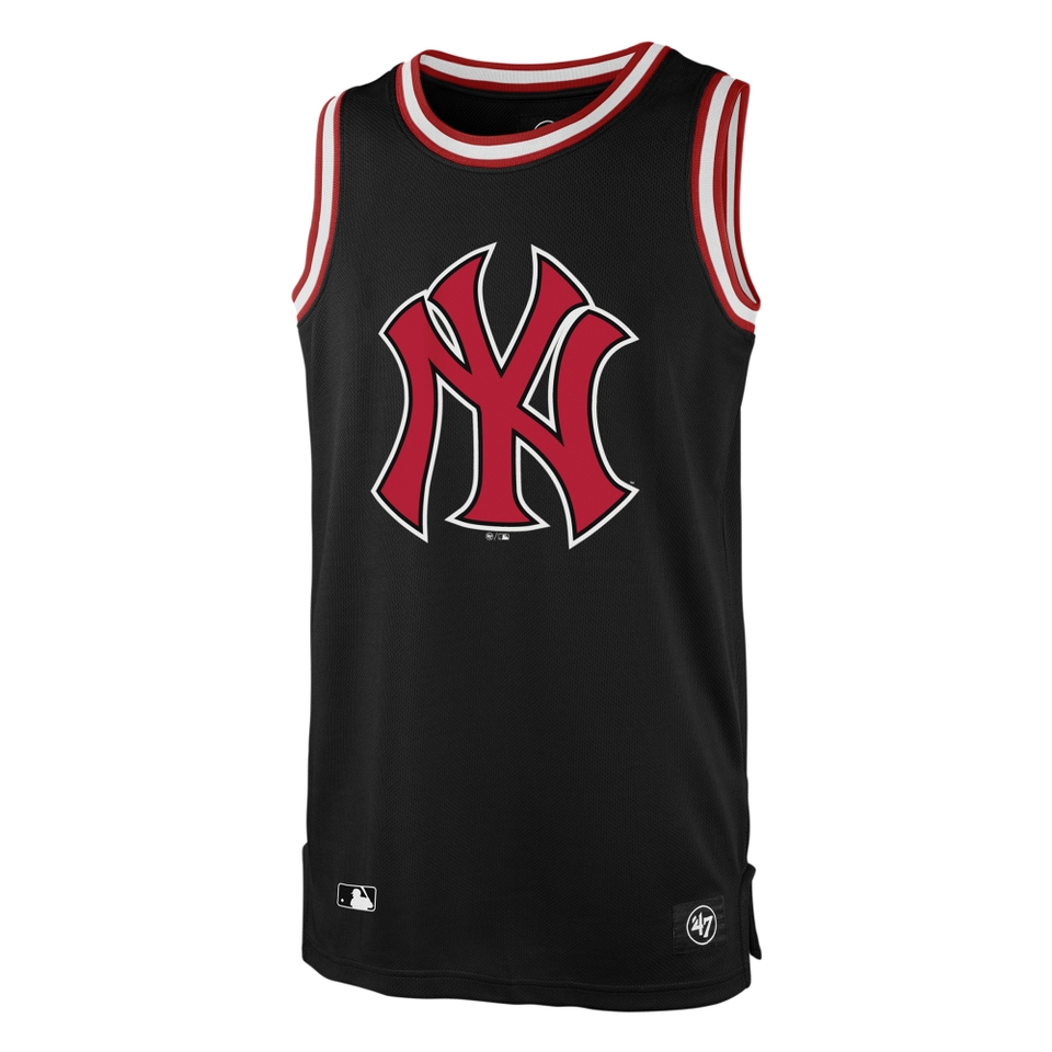 New York Yankees MLB '47 GRAFTON Tank - Jet Black