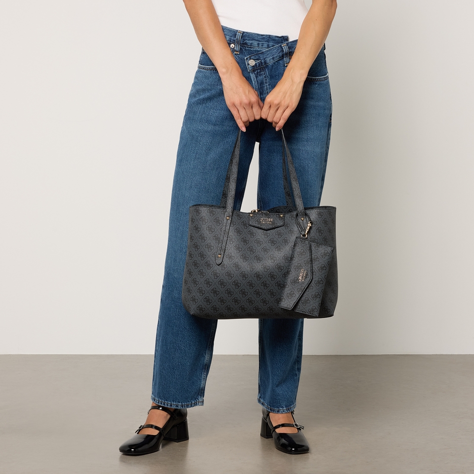 Guess Eco Brenton Faux Leather Tote Bag