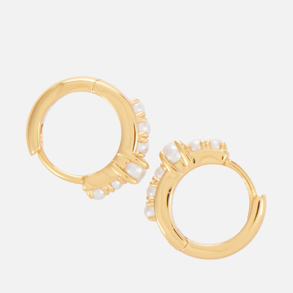 Astrid & Miyu Radiant Gold-Plated Sterling Silver Earrings