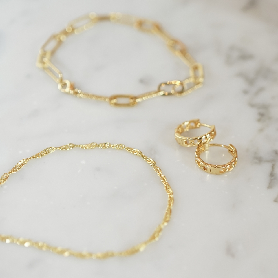 Daisy London X Polly Sayer Fine Gold-Plated Bracelet