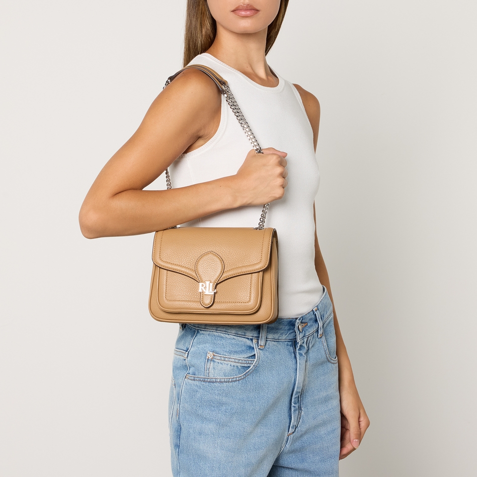 Lauren Ralph Lauren Bradley Leather Shoulder Bag