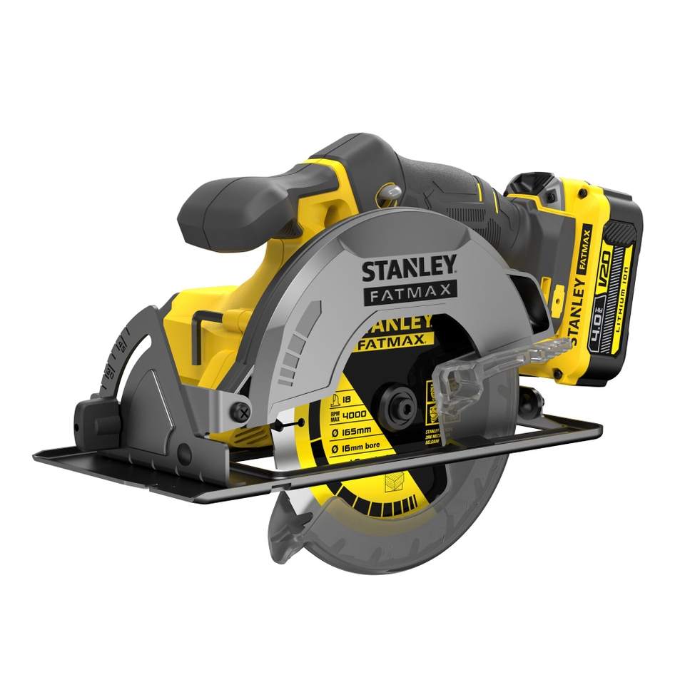 STANLEY FATMAX V20 18V Cordless Circular Saw with 1 x 4.0Ah Lithium Ion