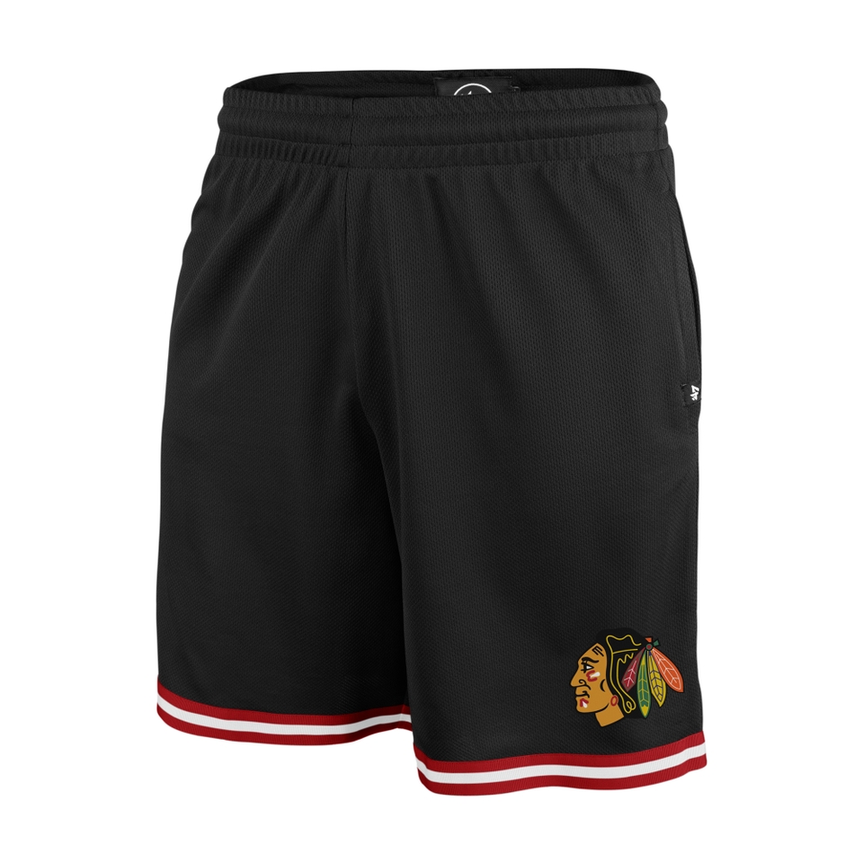 Chicago Blackhawks '47 Back Court GRAFTON Shorts - Jet Black