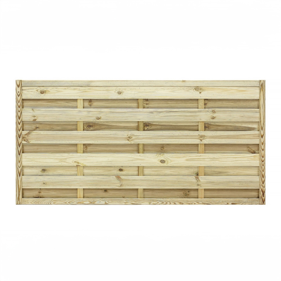 Elite Esprit Square Pressure Treated Fence Panel - 0.9m