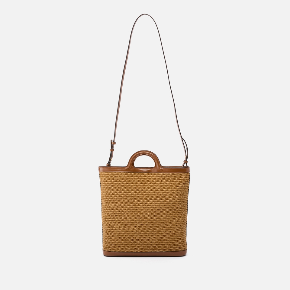 Marni Tropicalia Raffia Crossbody Bag