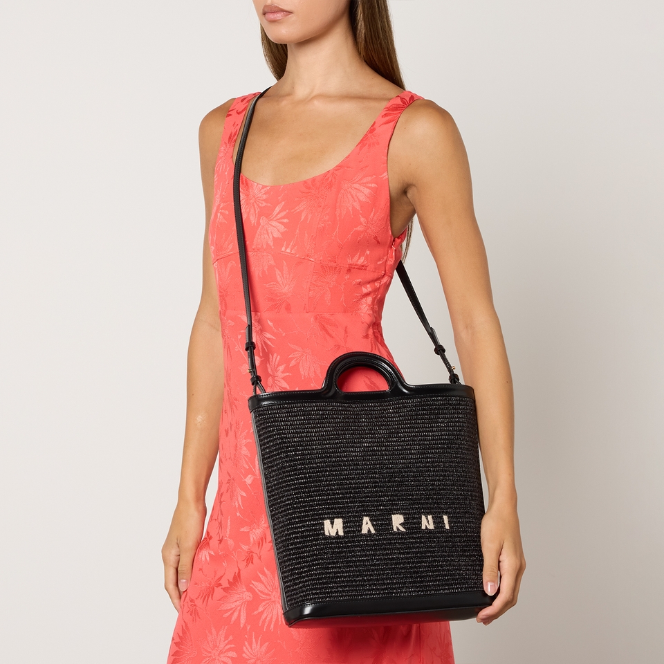 Marni Tropicalia Woven Crossbody Bag