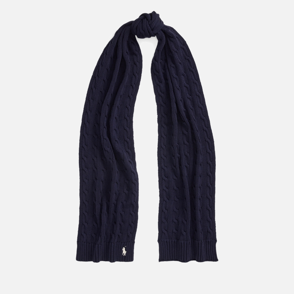 Polo Ralph Lauren Cotton Cable Knit Scarf