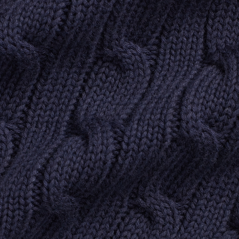 Polo Ralph Lauren Cotton Cable Knit Scarf