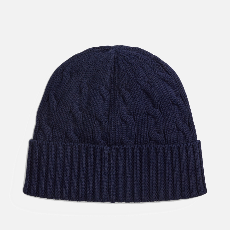 Polo Ralph Lauren Cotton-Blend Cable-Knit Hat