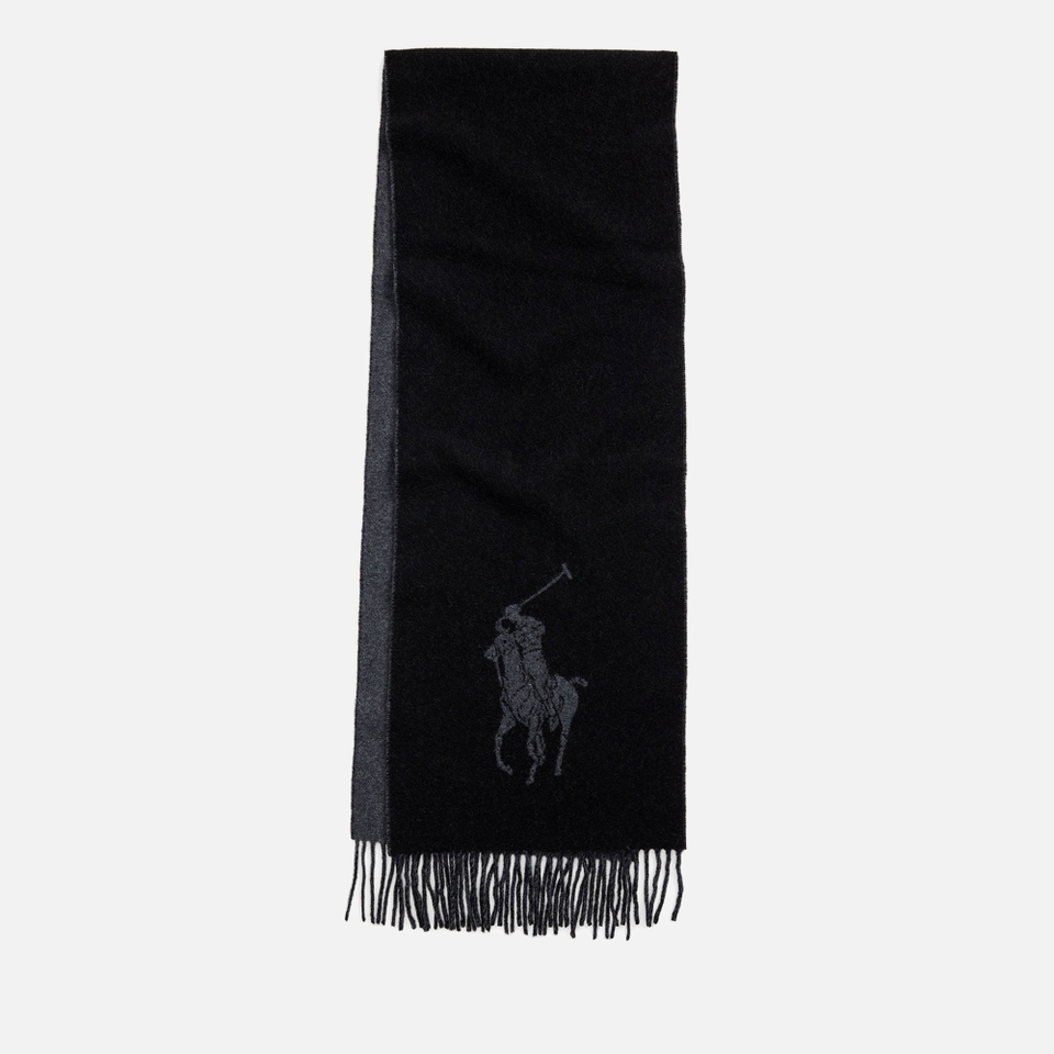 Polo Ralph Lauren Pony Player Wool-Blend Knit Scarf