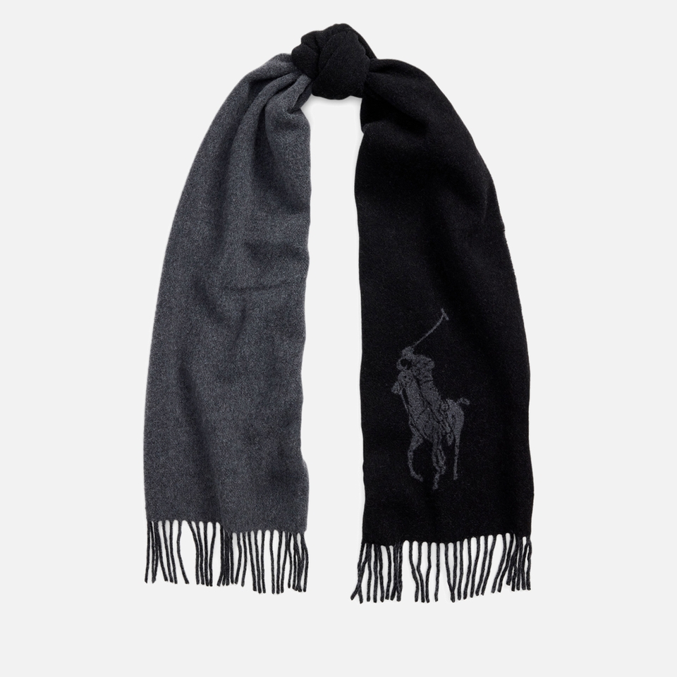 Polo Ralph Lauren Pony Player Wool-Blend Knit Scarf