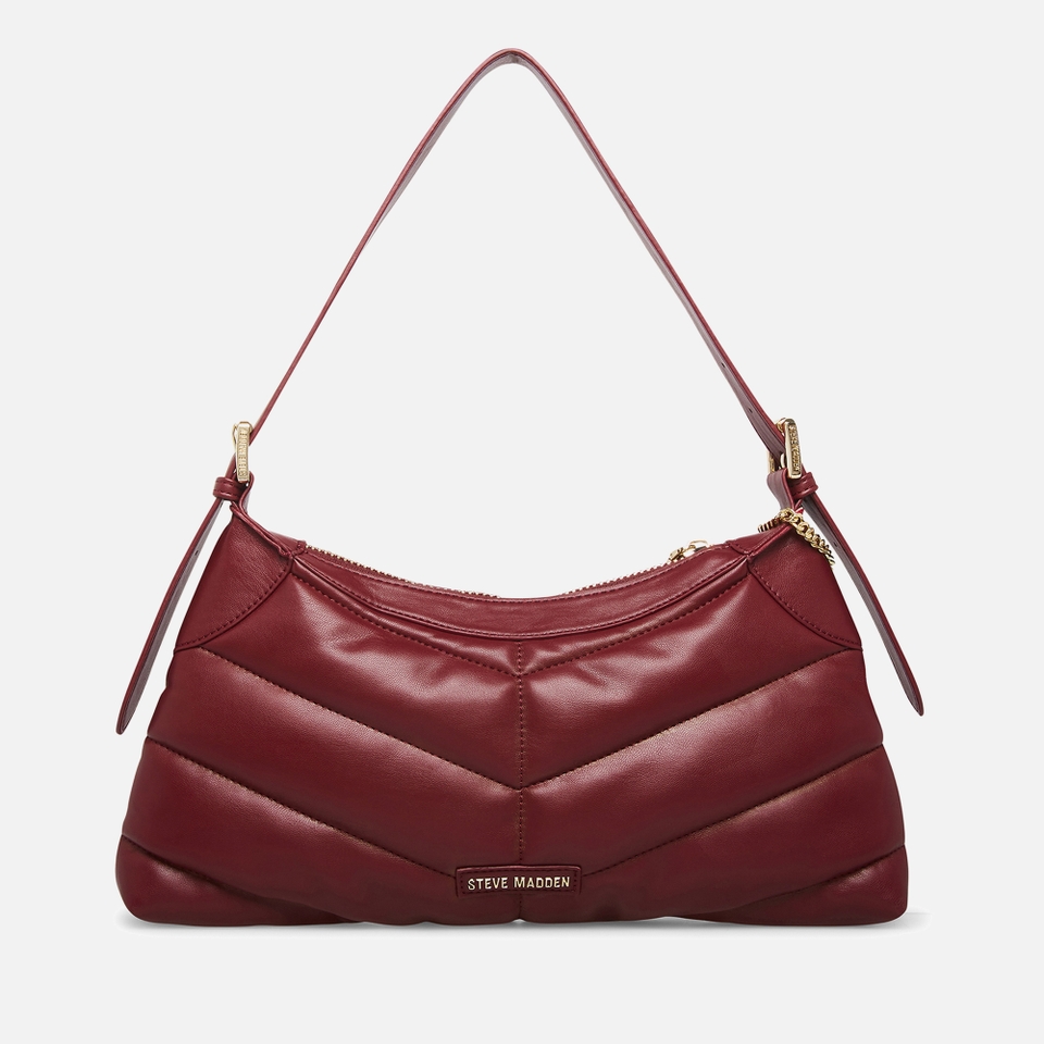 Steve Madden Women's Bgal Quilted Shoulder Bag - Wine