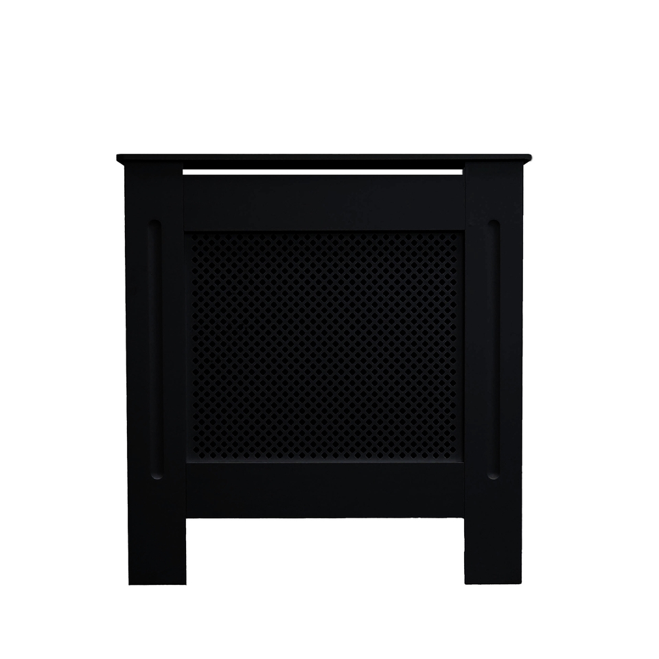 Jack Stonehouse Radiator Cover with Diamond Design in Black - Small