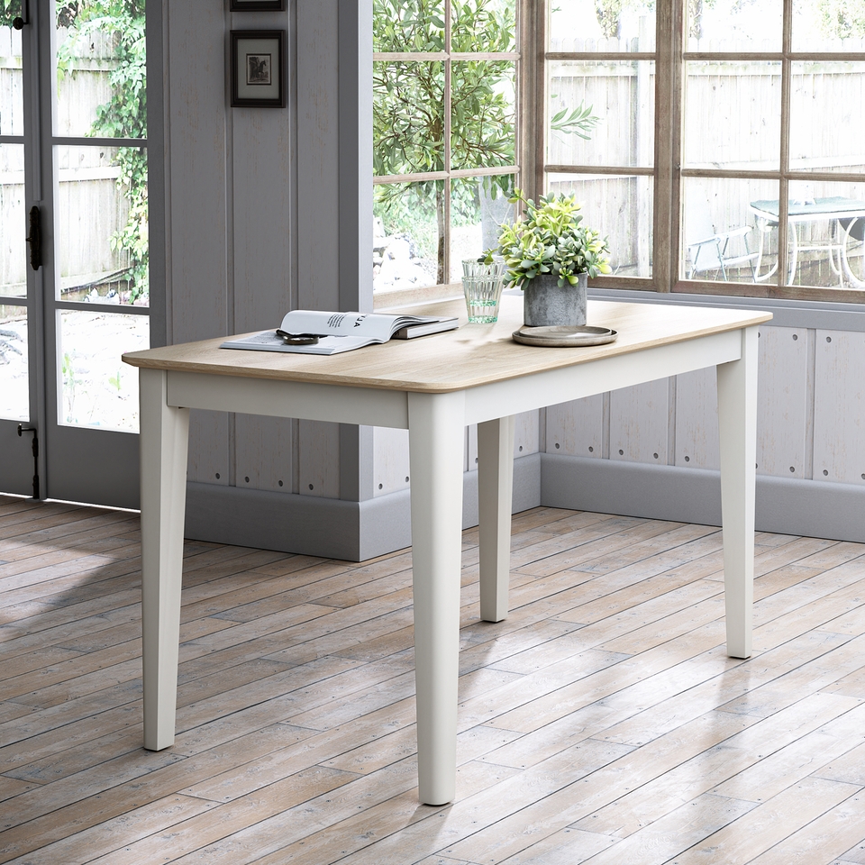 Pembrooke 4 Seater Dining Table White