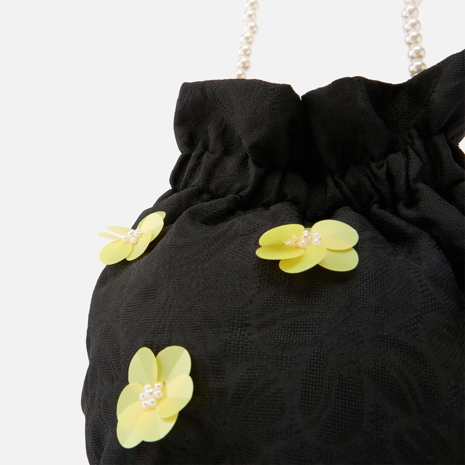Sister Jane Dream Fanciful Flower Jacquard Bag