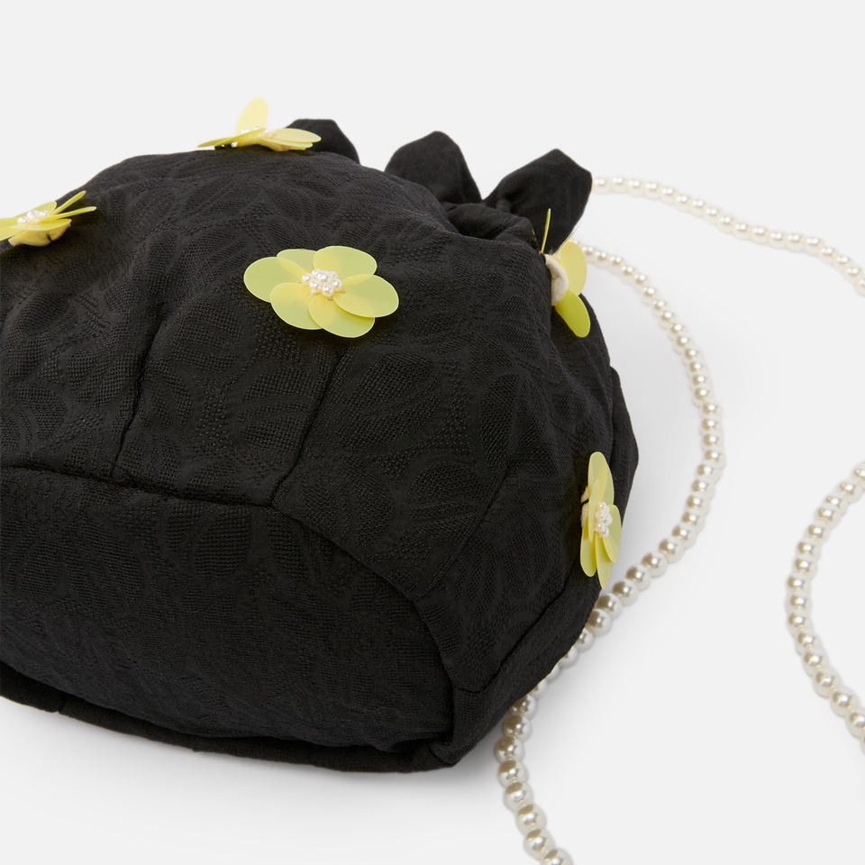 Sister Jane Dream Fanciful Flower Jacquard Bag