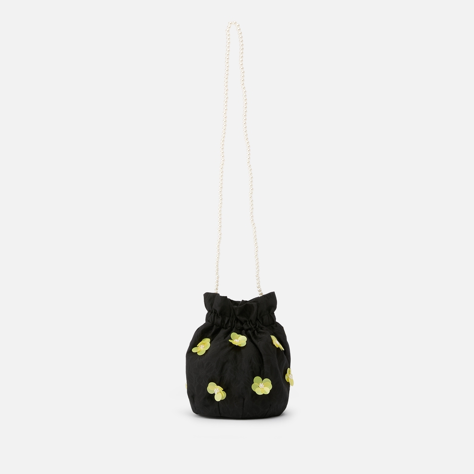 Sister Jane Dream Fanciful Flower Jacquard Bag