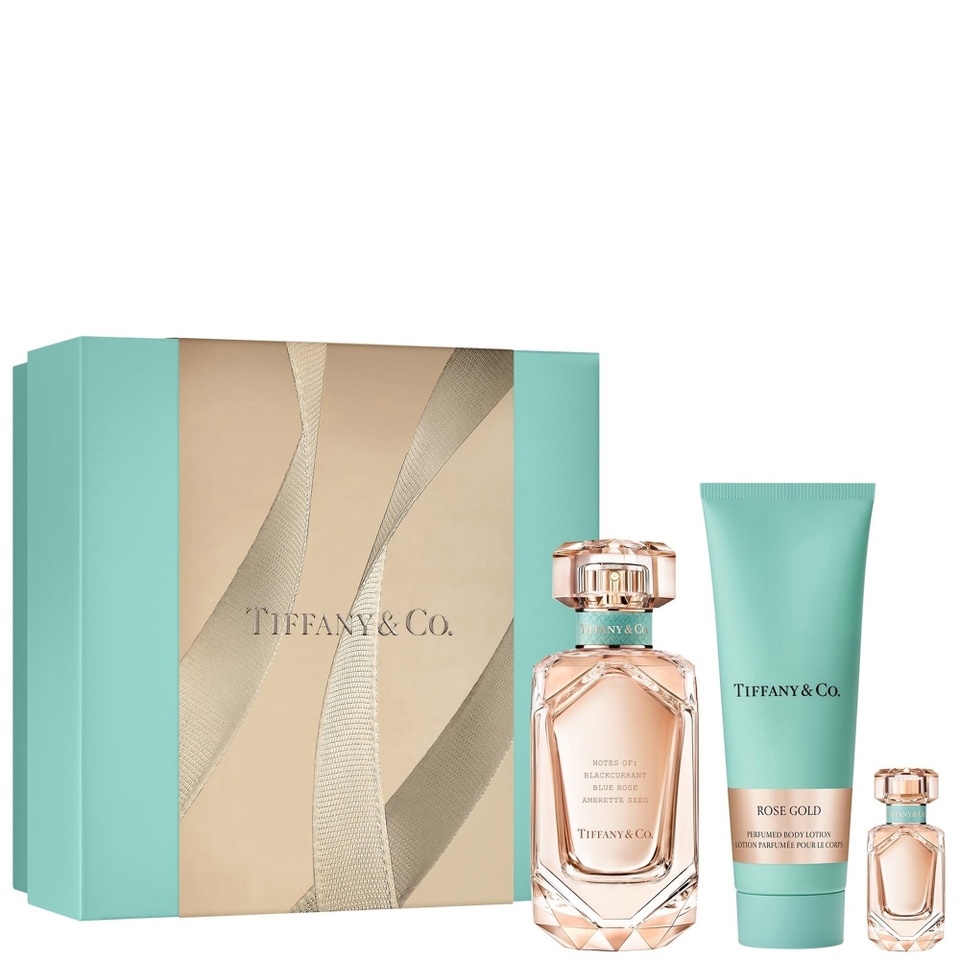 ☆Tiffany & Co. Eau de Parfum セット ローズゴールド Tiffany & Co. Rose Gold Eau de Parfum 3-Piece Gift Set ($182