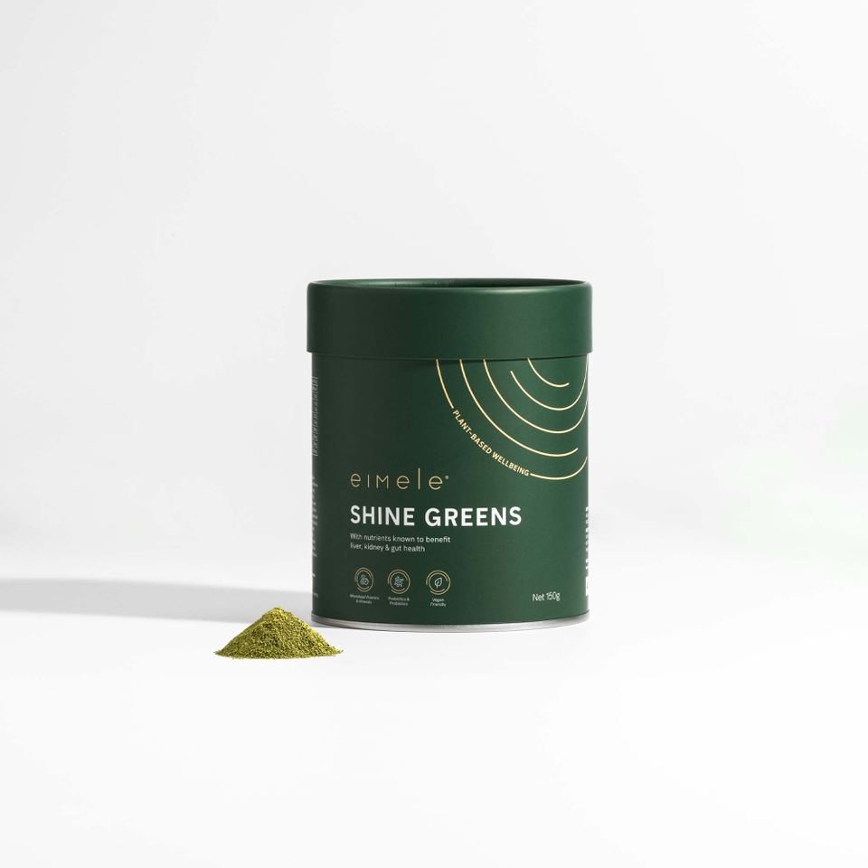 shine greens. home edition.