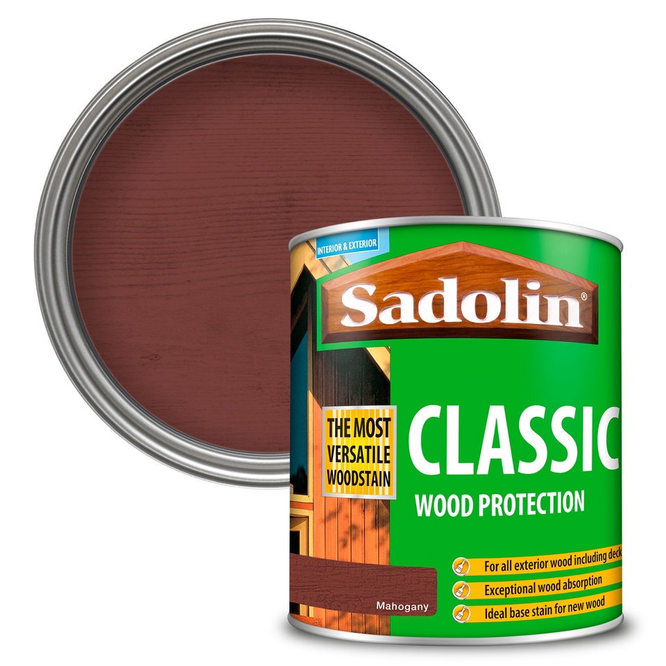 Sadolin Classic All Purpose Weatherproof Interior & Exterior Wood Stain