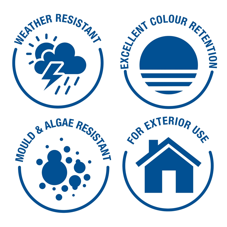 Zinsser All Coat Exterior Satin Black MultiSurface Paint 1L Homebase