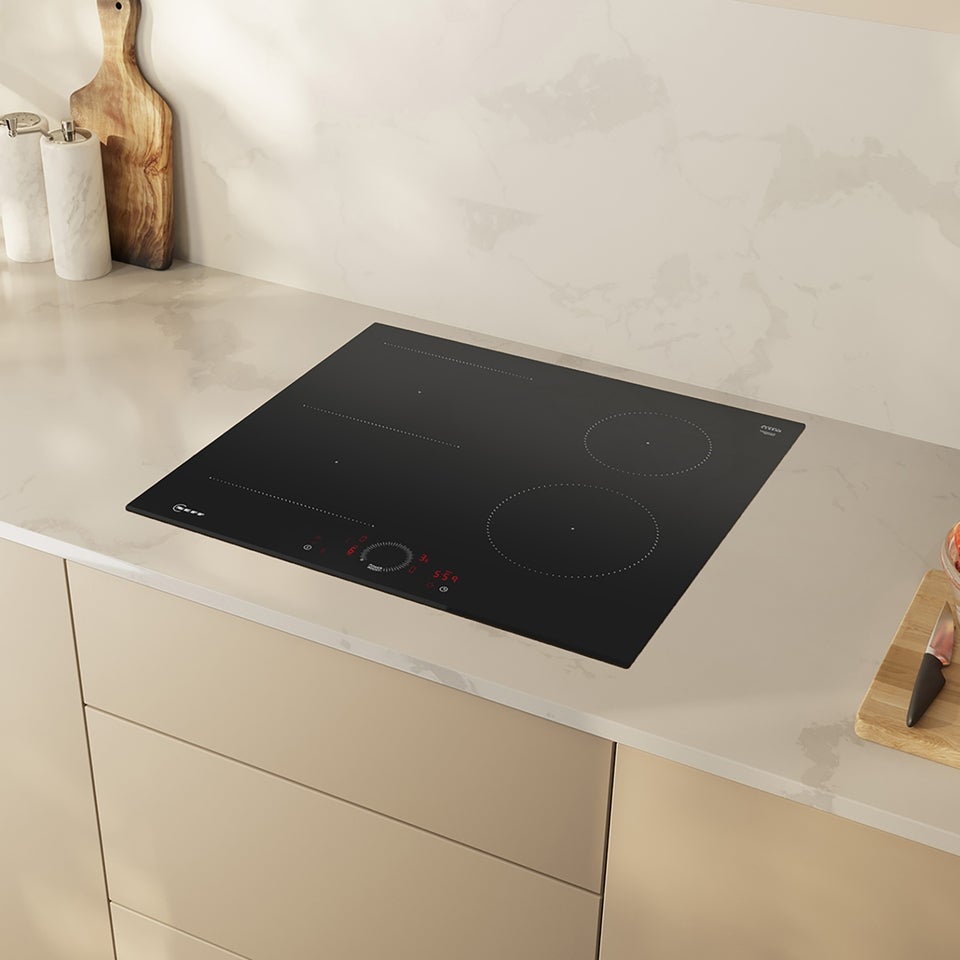 NEFF T56FHS1L0 60cm Induction Hob - Black | Homebase