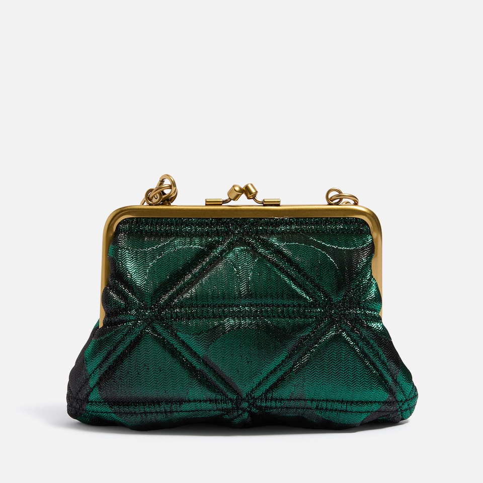 Vivienne Westwood Granny Lurex Frame Purse