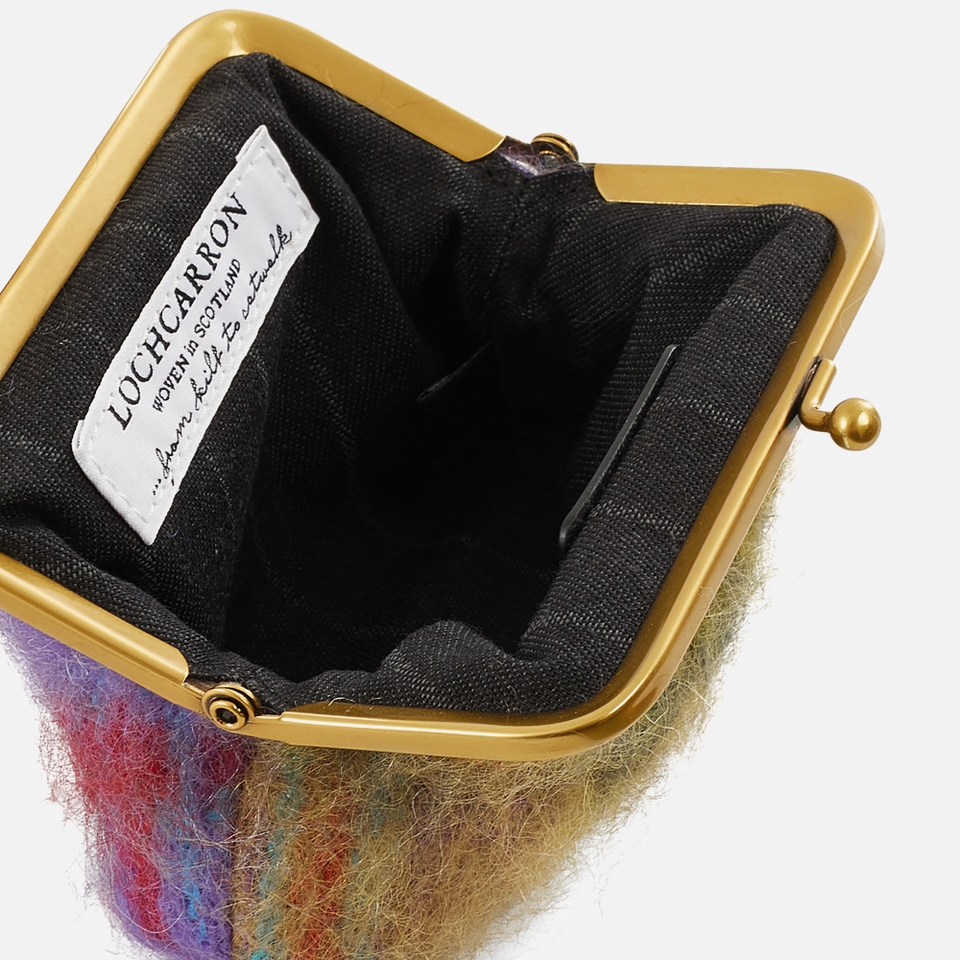 Vivienne Westwood Wool-Blend Frame Coin Purse