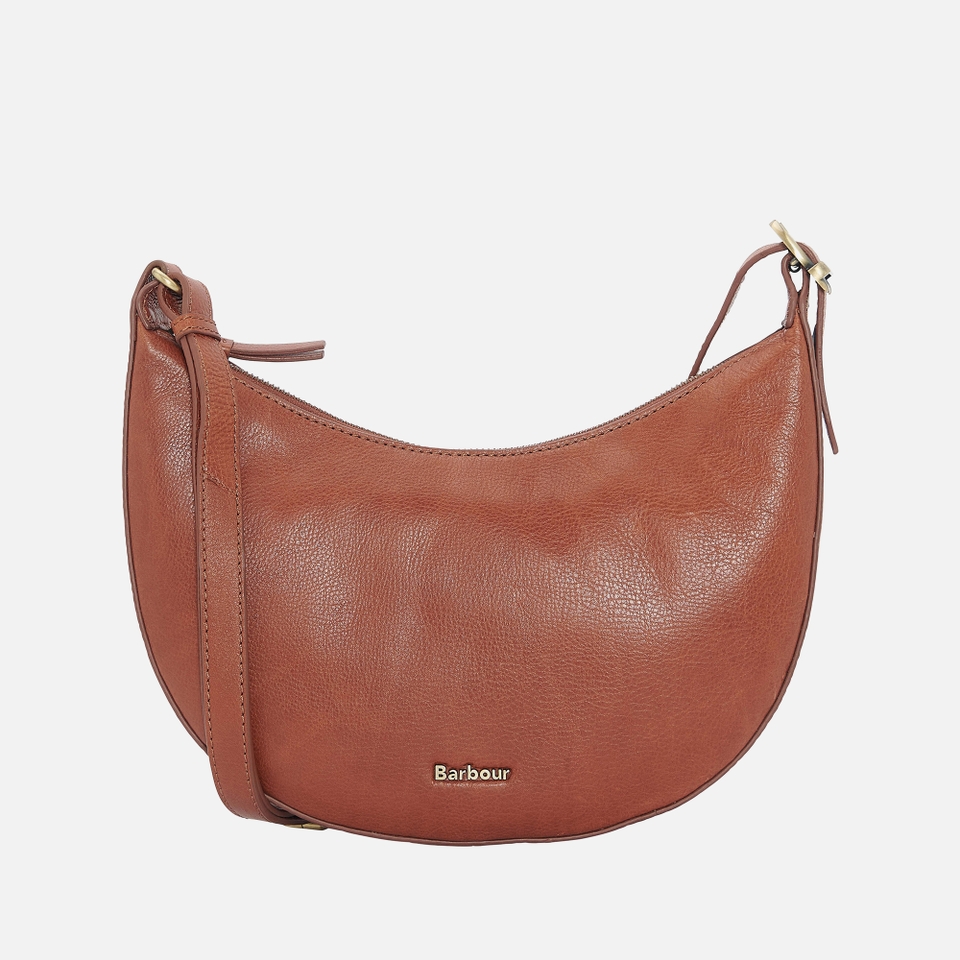 Barbour Women s Laire Leather Sling Bag Brown