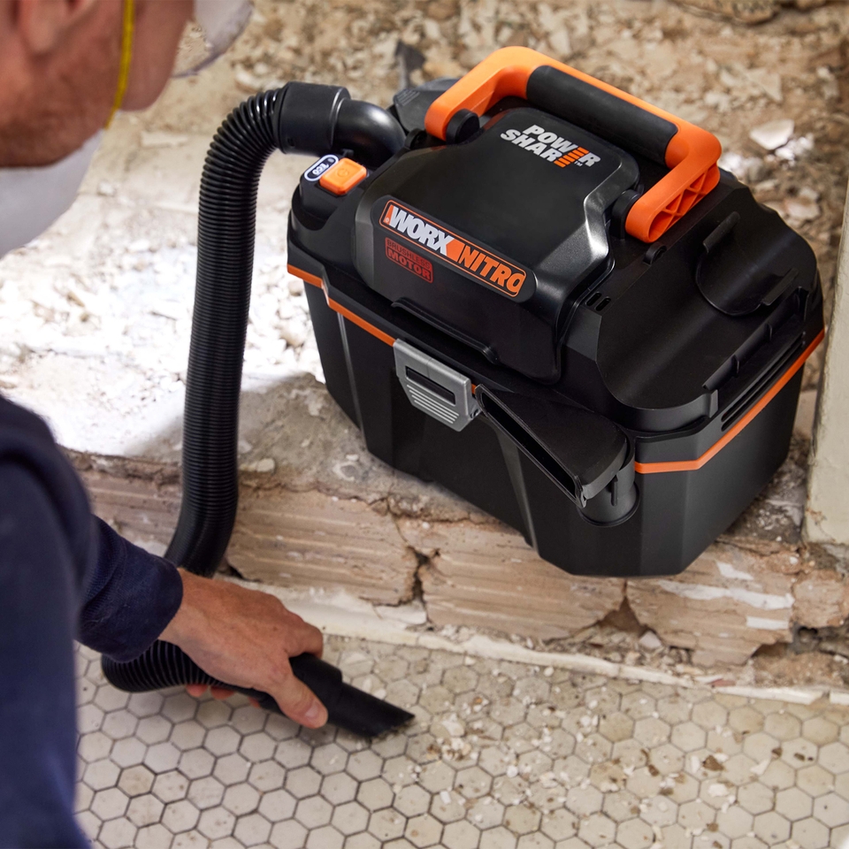 Worx Nitro WX031.9 Wet Dry Vacuum Battery not included Homebase