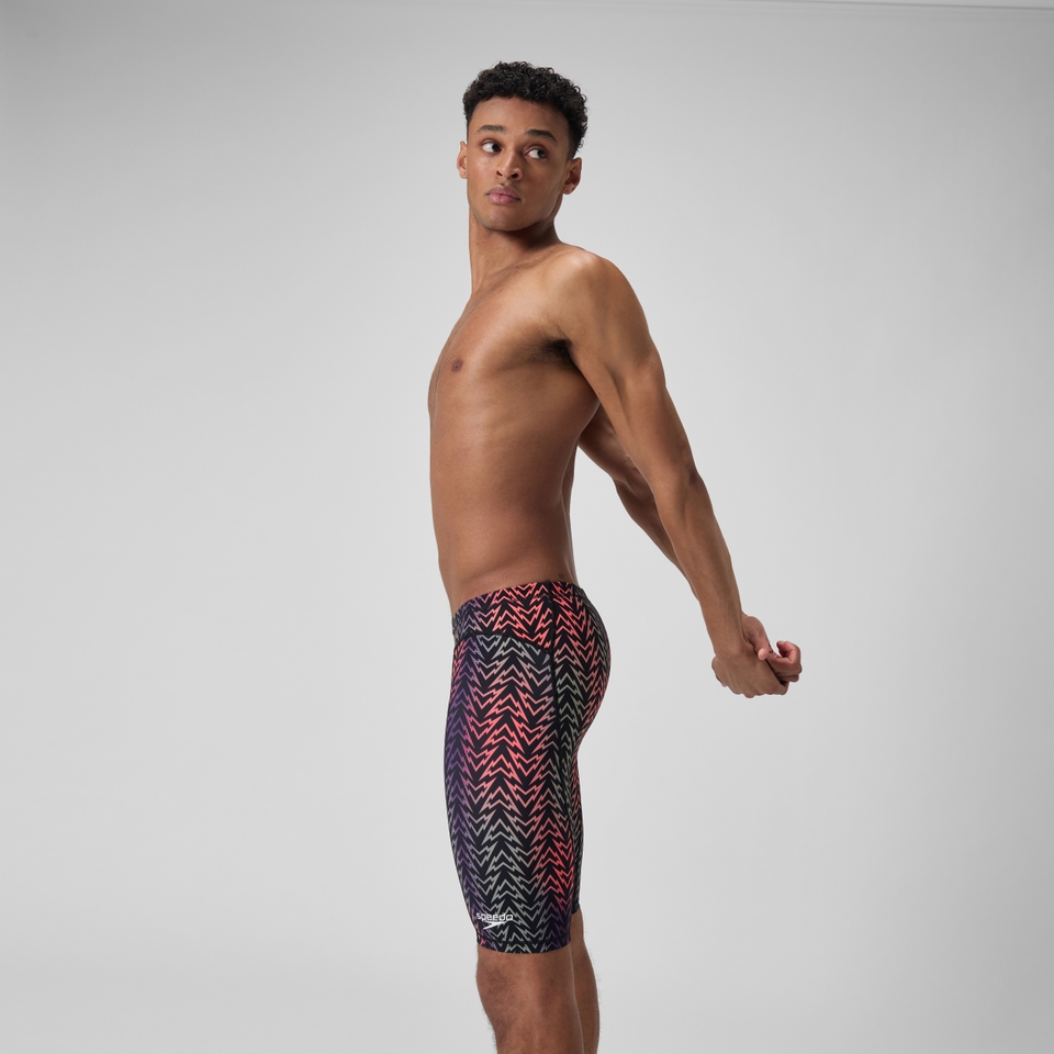 Men's Printed Vanquisher Jammer Black