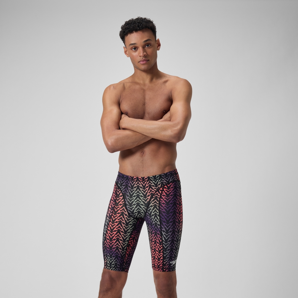 Men's Printed Vanquisher Jammer Black