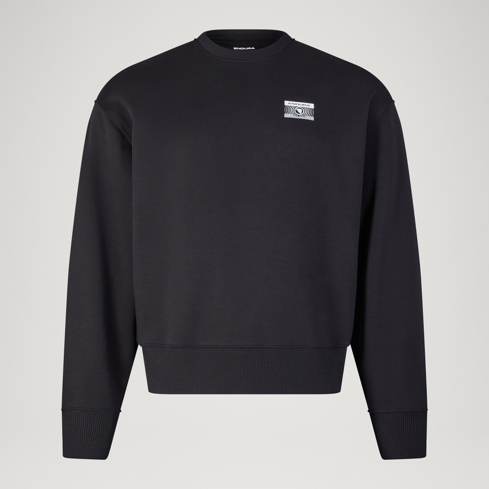 Unisex 'Digilogo' Sweatshirt - Schwarz