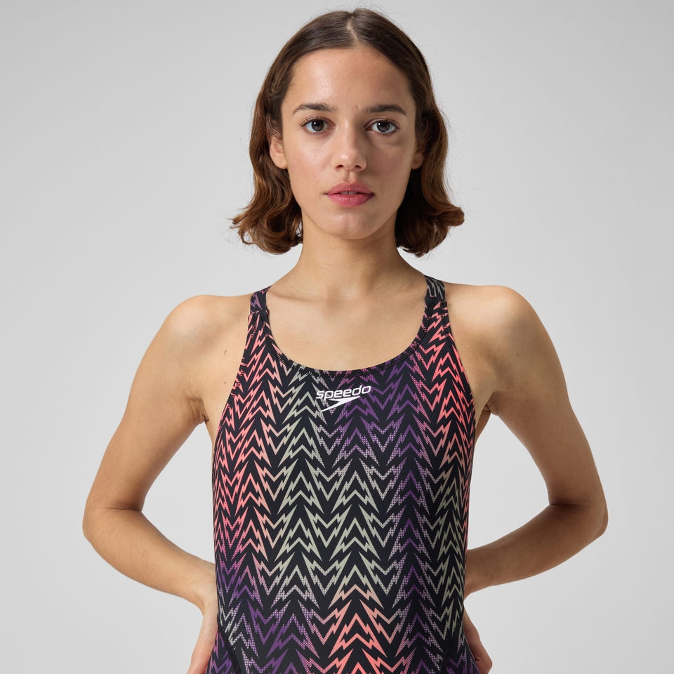 Women's Printed Vanquisher Kneeskin Black
