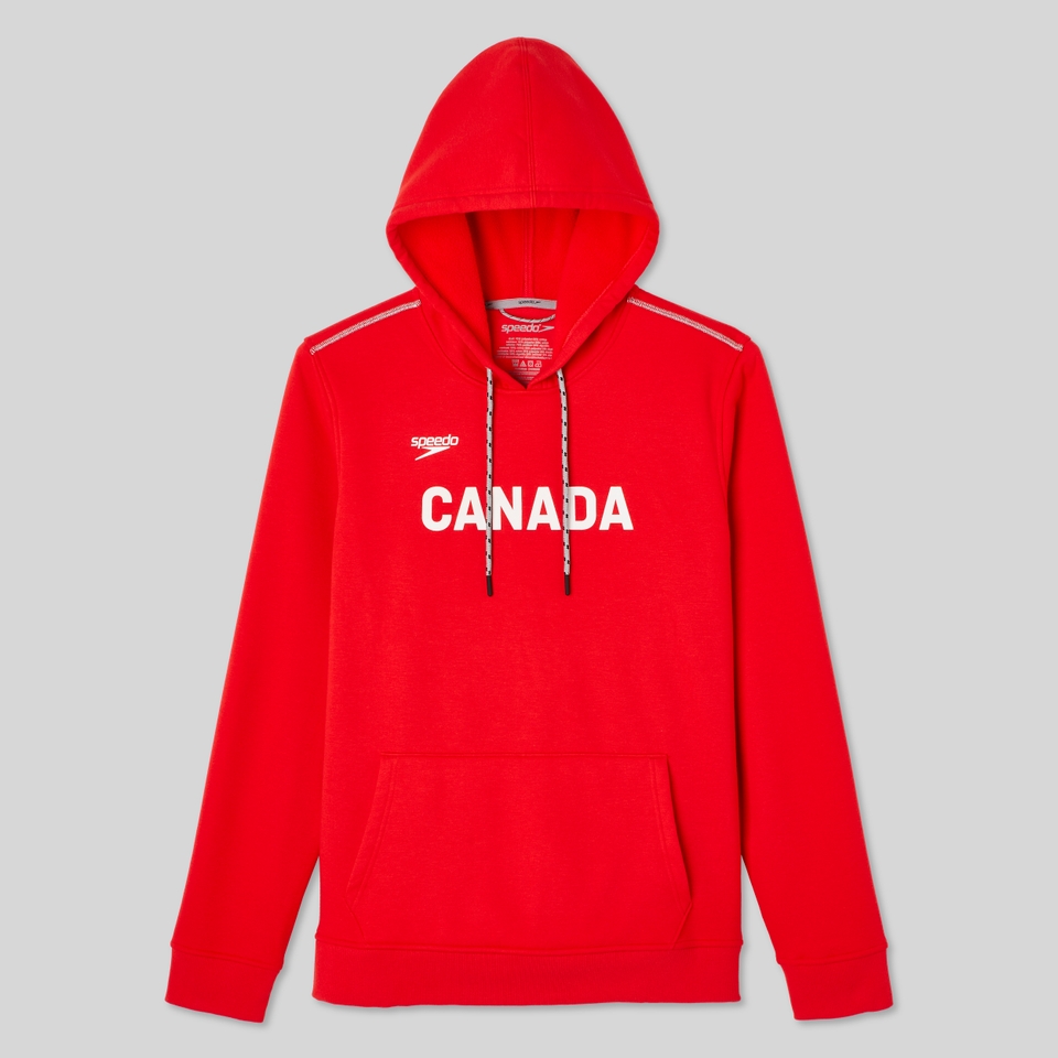 Unisex Canada Team Hoodie Red