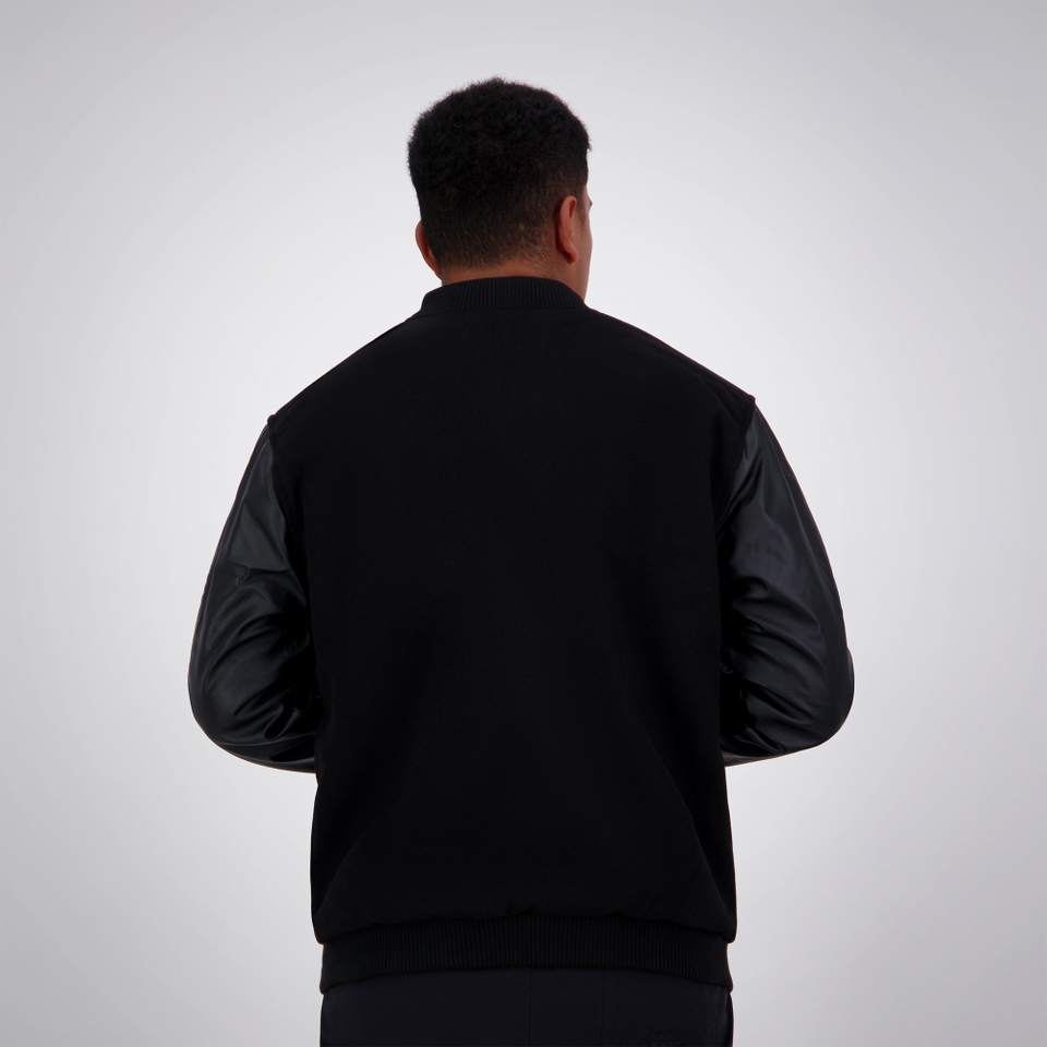 ADULT CCC LETTERMAN JACKET BLACK