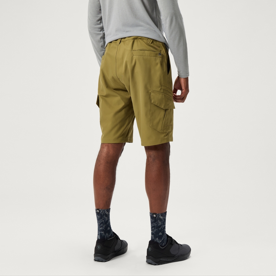 Loop Cargoshorts mit Innenhose für Herren - Braun