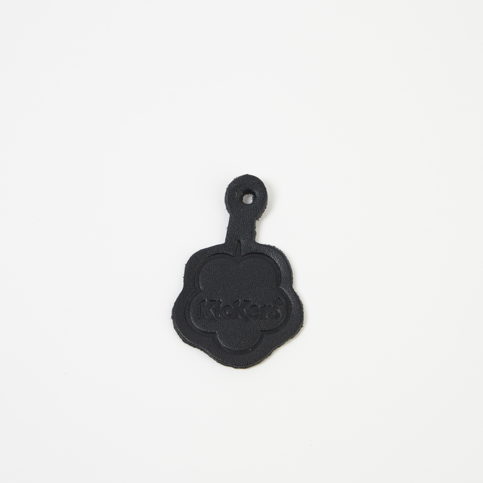 Unisex Leather Fleurette Navy