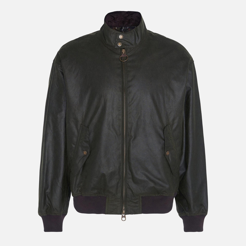 Barbour x Baracuta MA-1 Waxed Cotton Jacket - XL | Coggles