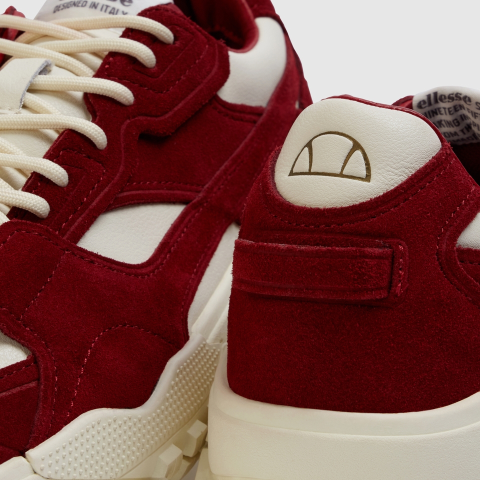 LSR Trainer Luxe für Herren Cremeweiss/Rot